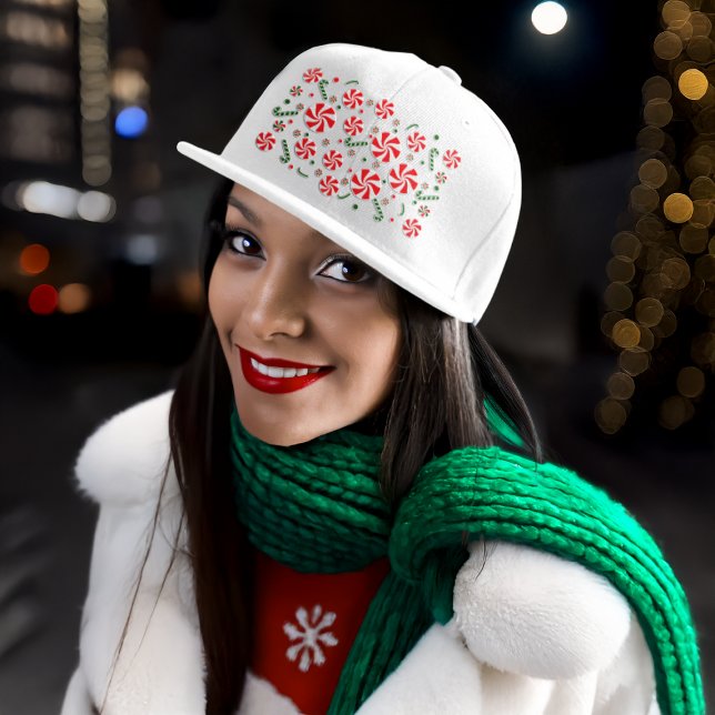 Jul Peppermint Candy Keps (Skapare uppladdad)