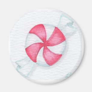 Jul Peppermint Candy Magnet
