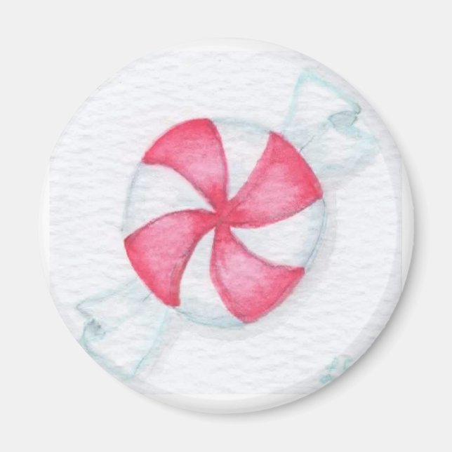 Jul Peppermint Candy Magnet (Framsidan)