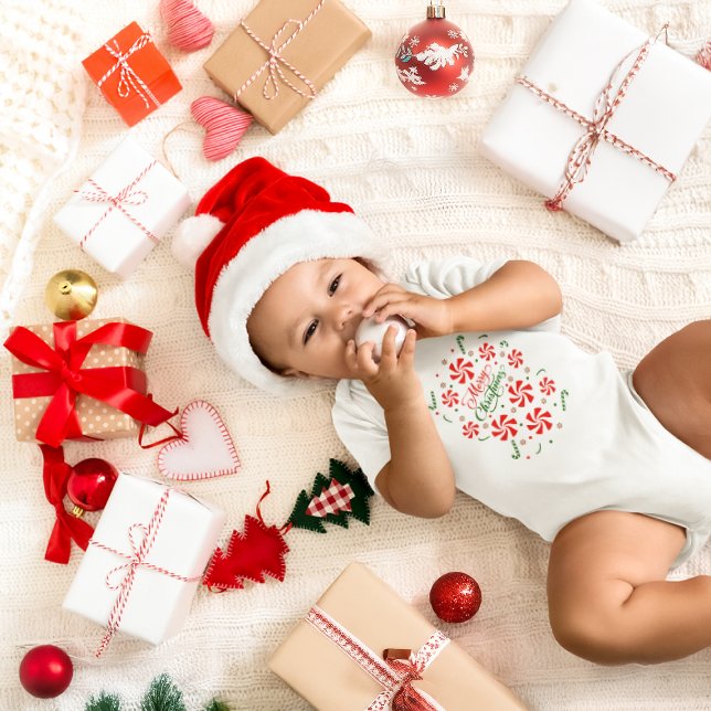 Jul Peppermint Candy T Shirt (Skapare uppladdad)