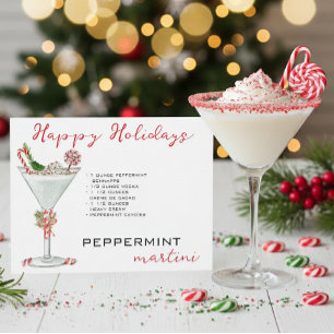 Jul Peppermint Martini Cocktail Recipe Vykort