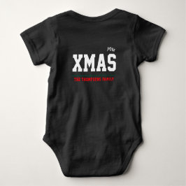 Jul personlig Baby Jersey Bodysuit färg T Shirt