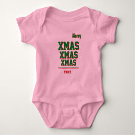 Jul personlig Baby Jersey Bodysuit färg T Shirt