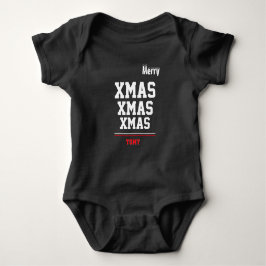 Jul personlig Baby Jersey Bodysuit färg T Shirt