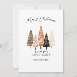 Jul Personlig Kort, Högtidkort Önskningar Julkort