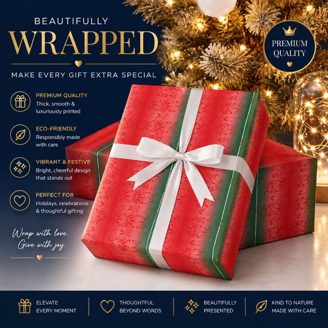 Jul Personligt Inpackningspapper Presentpapper (Skapare uppladdad)