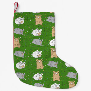 Jul Pet Dawgs Stocking Liten Julstrumpa