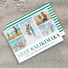 Jul Photo Hawaii Mele Kalikimaka Julkort