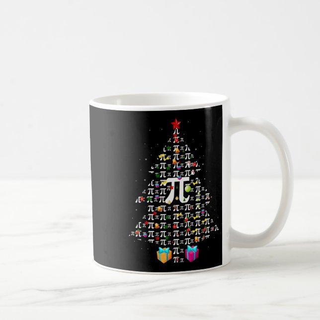 Jul Pi Funny Mathematics Pi Day jul Tr Kaffemugg (Höger)