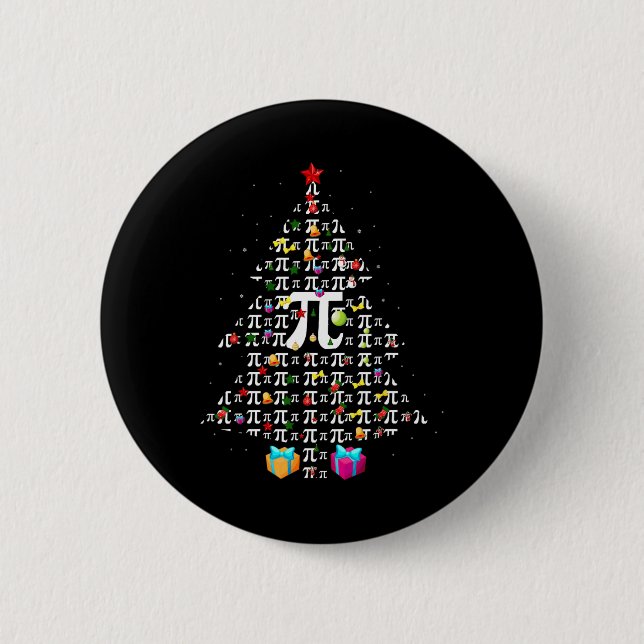 Jul Pi Funny Mathematics Pi Day jul Tr Knapp (Framsida)
