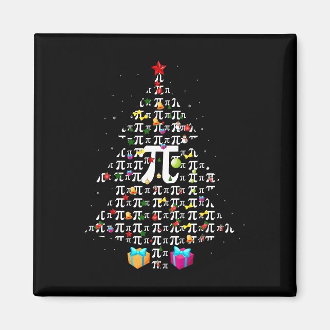 Jul Pi Funny Mathematics Pi Day jul Tr Magnet (Framsidan)