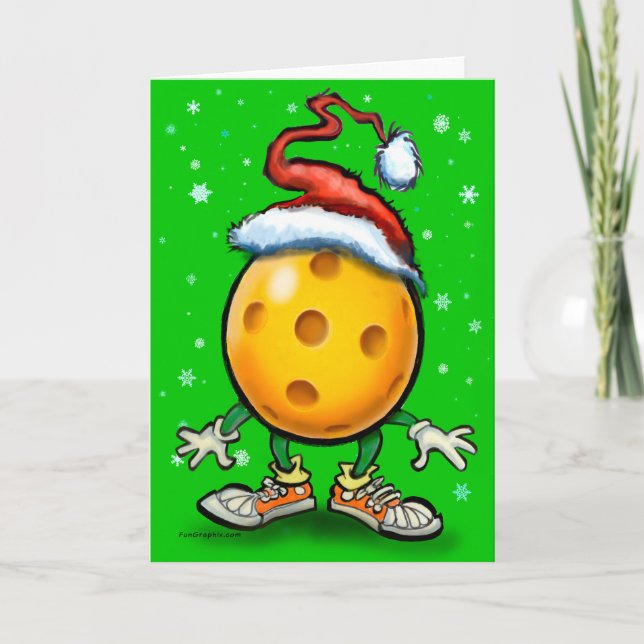 Jul Pickleball Kort (Framsida)