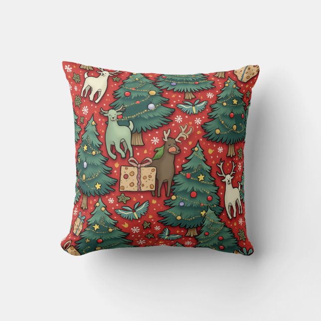 Jul Pillow Cushion Kudde (Framsida)