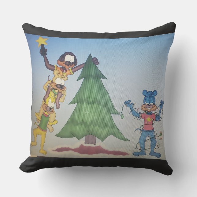 Jul Pillow Kudde (Framsida)