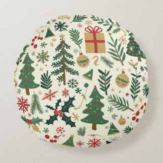 Jul Pillow Round Cushion Rund Kudde