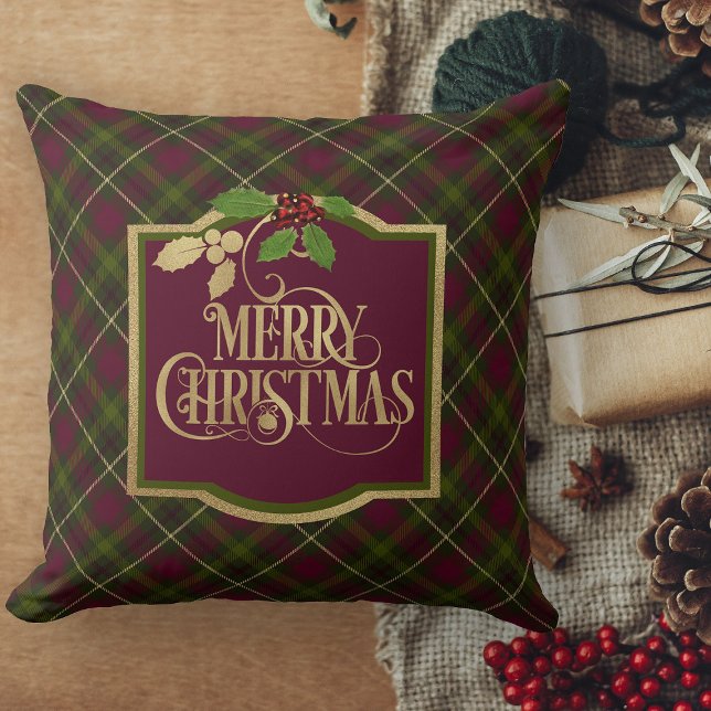 Jul Pillows God jul Dekorativ kudde (Christmas pillows personalized Christmas throw pillow for couch)