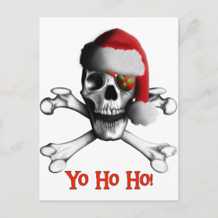 Jul Pirat Helg Vykort