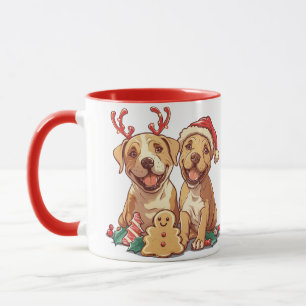 Jul Pit Bull-hundar Mugg
