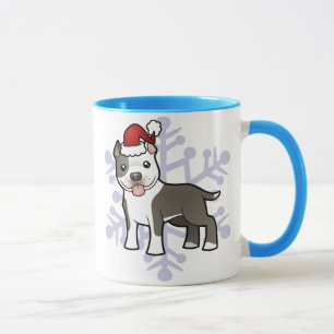 Jul Pitbull/amerikanStaffordshire Terrier Mugg