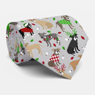 Jul Pitbull Hundar Neck Tie Slips