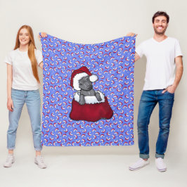 Jul Pittie Fleece Blanket