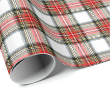 Jul Plaid Inpackningspapper
