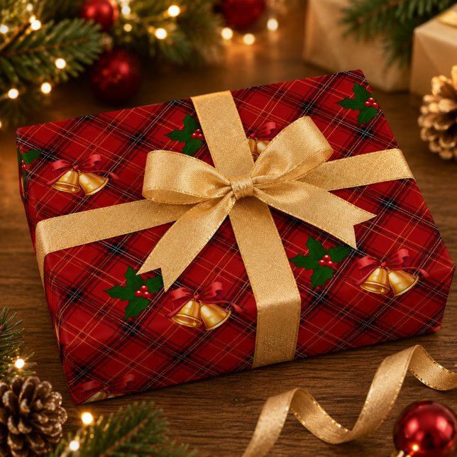 Jul Plaid Presentpapper (Skapare uppladdad)