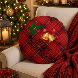 Jul Plaid Rund Kudde