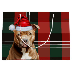 Jul Play Brown Pit Bull Dog Älskare