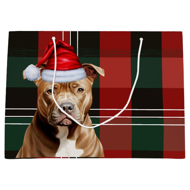 Jul Play Brown Pit Bull Dog Älskare (Framsidan)