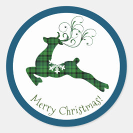 Jul Play Rener Stickers Runt Klistermärke