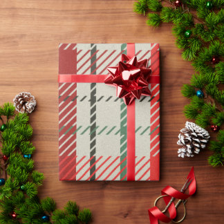 Jul Play Tartan Mönster Presentpapper