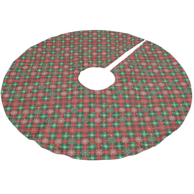 Jul Play Träd Skirt Julgransmatta Borstad Polyester (Vinklad)
