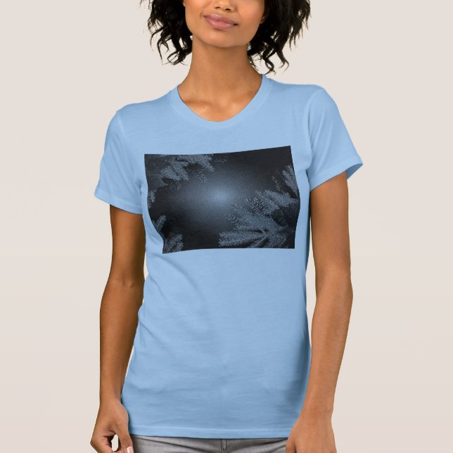 Jul Poinsettia Black och Grått I Tröja (Framsida)