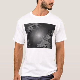 Jul Poinsettia Black och Grått Tee Shirt