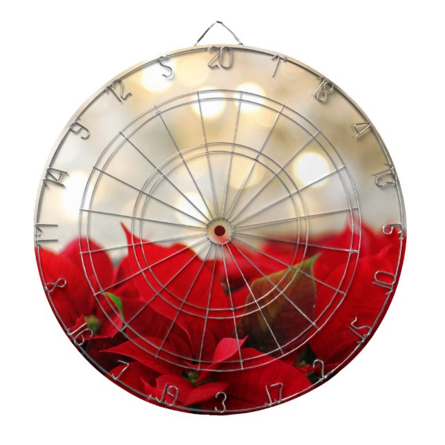 Jul Poinsettia Darttavla (Framsidan)