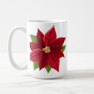 Jul Poinsettia Kaffemugg