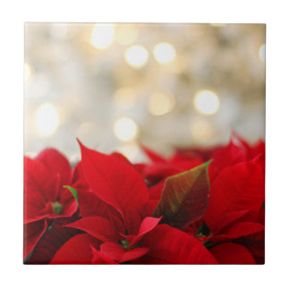 Jul Poinsettia Kakelplatta