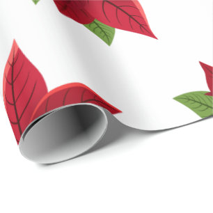 Jul Poinsettia Presentpapper