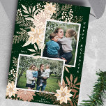 Jul Poinsettia Splendor Photo Collage<br><div class="desc">💌 kärlek och sprid munterhet till helgdag med mitt omtänksamt utformade hälsningskort. Det här kortet är en arbetsyta för din helgdag till vänner, familj och högskolor. Jag lade till de fängslande designerna och det här definierade hela min samling helgdag. Jag hoppas att ni kärlek får kort och samlingar lika mycket...</div>