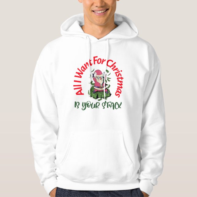 Jul Poker Hoodie (Framsida)