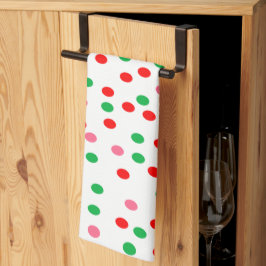 Jul Polka dots Kökshandduk