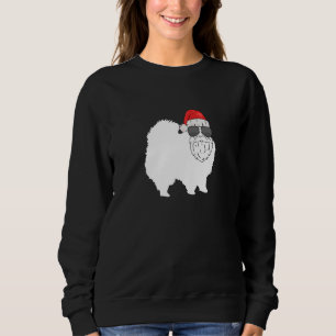 Jul Pomeranian Hund Har Klätt Sig Som Tomte T Shirt
