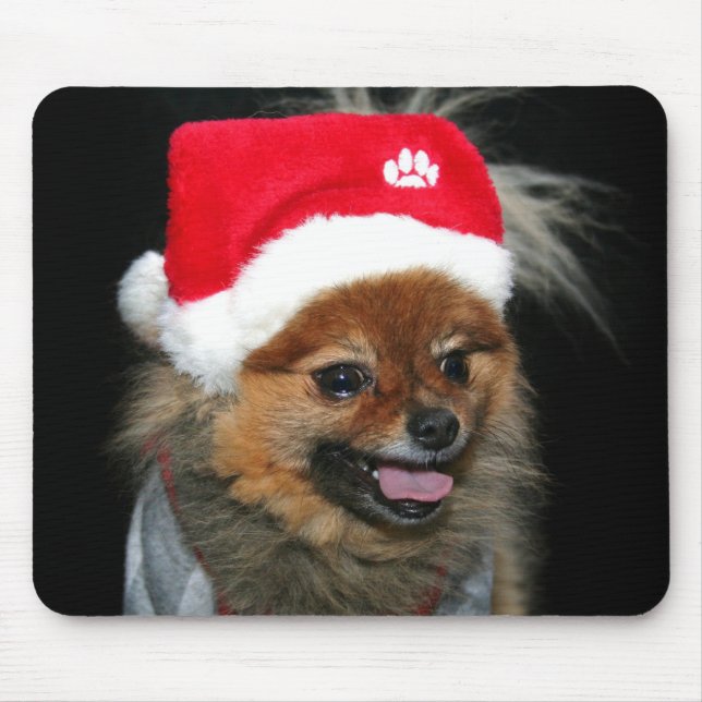 Jul Pomeranian Mousepad Musmatta (Framsidan)