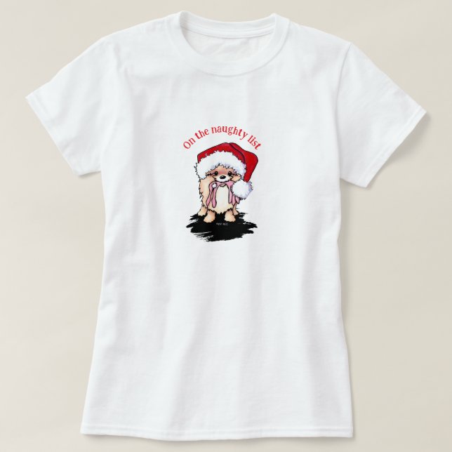 Jul Pomeranian T Shirt (Design framsida)