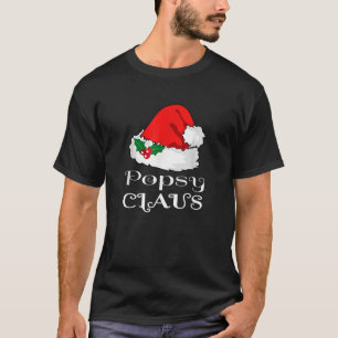 Jul Popsy Claus Matching Pajama Manar Santa H T Shirt