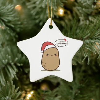 Jul Potato Julgransprydnad Keramik