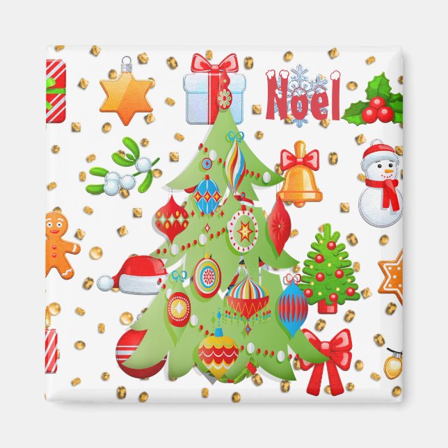 Jul Potpourri Magnet (Framsidan)