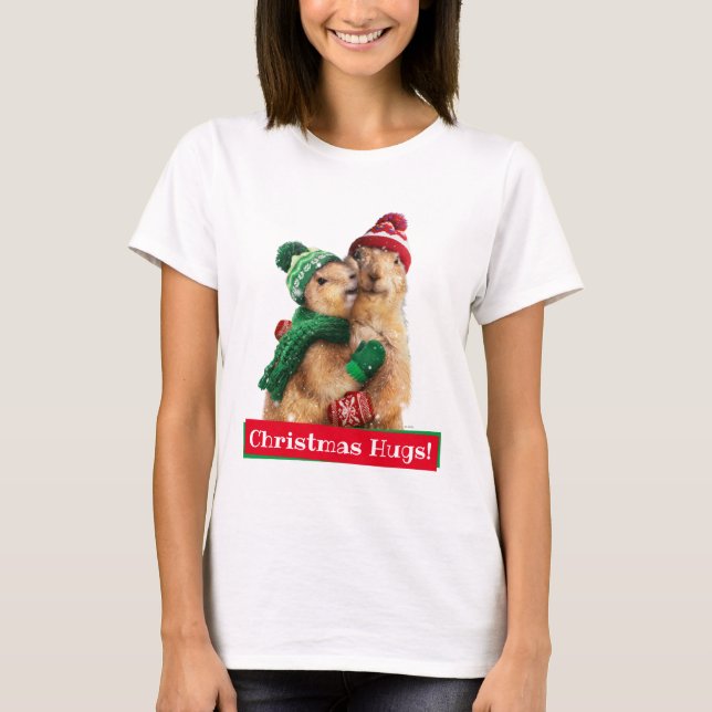 Jul Prairie Hundar T Shirt (Framsida)