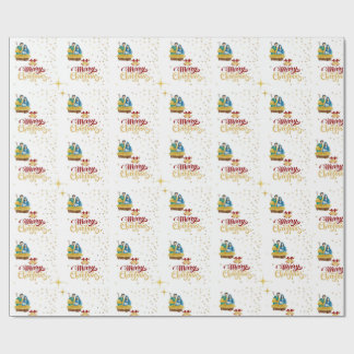 Jul Presenning Nativitets Scen Presentpapper